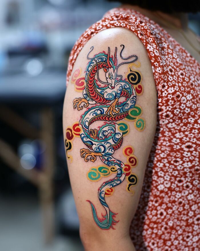 Este artista coreano cria tatuagens hipnotizantes, aqui estão 42 de seus melhores trabalhos 15