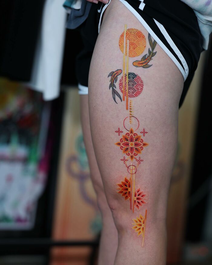 Este artista coreano cria tatuagens hipnotizantes, aqui estão 42 de seus melhores trabalhos 18