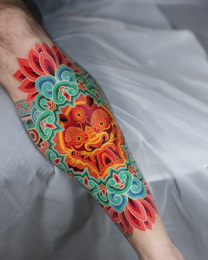 Este artista coreano cria tatuagens hipnotizantes, aqui estão 42 de seus melhores trabalhos 20 Este artista coreano cria tatuagens hipnotizantes, aqui estão 42 de seus melhores trabalhos 20