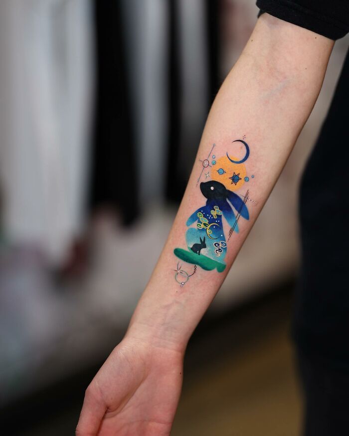 Este artista coreano cria tatuagens hipnotizantes, aqui estão 42 de seus melhores trabalhos 38 Este artista coreano cria tatuagens hipnotizantes, aqui estão 42 de seus melhores trabalhos 38
