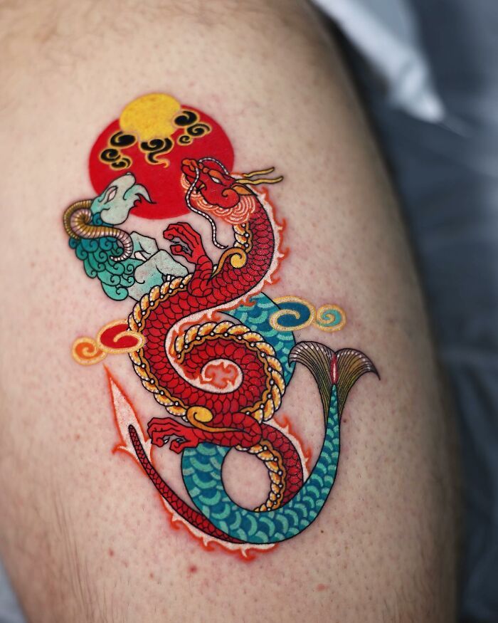 Este artista coreano cria tatuagens hipnotizantes, aqui estão 42 de seus melhores trabalhos 41