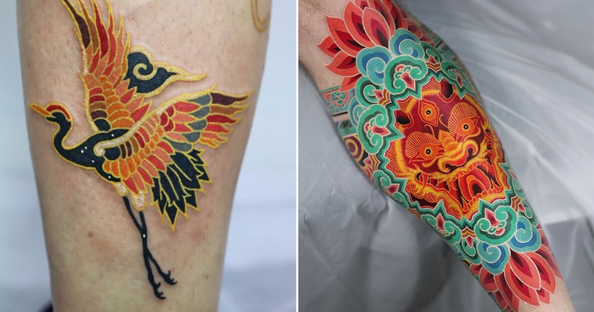 Este artista coreano cria tatuagens hipnotizantes, aqui estão 42 de seus melhores trabalhos