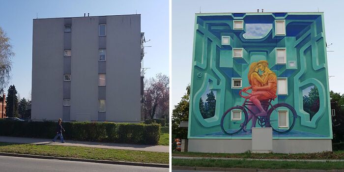 Este artista pinta murais em paredes e lhes dá uma nova vida (30 fotos) 1 Este artista pinta murais em paredes e lhes dá uma nova vida (30 fotos) 1