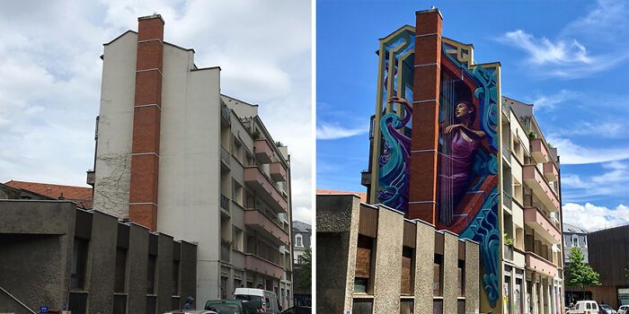 Este artista pinta murais em paredes e lhes dá uma nova vida (30 fotos) 2 Este artista pinta murais em paredes e lhes dá uma nova vida (30 fotos) 2
