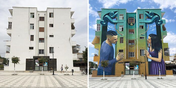 Este artista pinta murais em paredes e lhes dá uma nova vida (30 fotos) 10