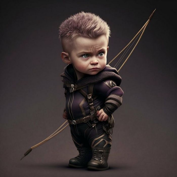 28 personagens da cultura pop são transformados em suas versões infantis 18