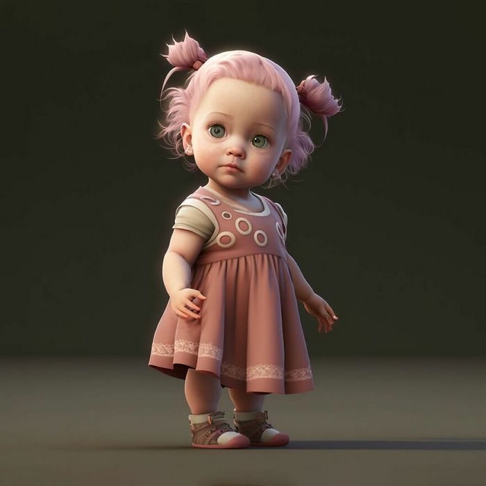 28 personagens da cultura pop são transformados em suas versões infantis 26