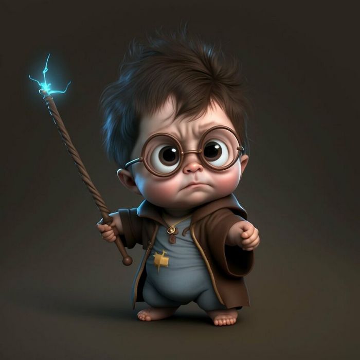 28 personagens da cultura pop são transformados em suas versões infantis 28