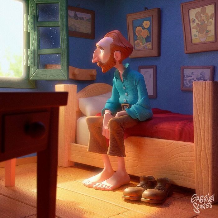 42 personagens e celebridades da cultura pop recriados em caricaturas 3D 4