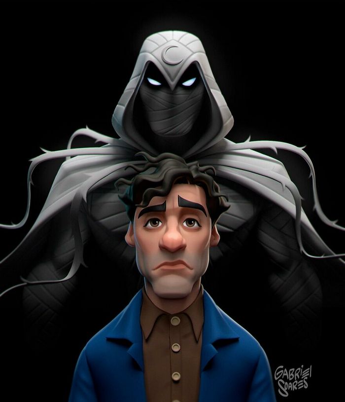 42 personagens e celebridades da cultura pop recriados em caricaturas 3D 7