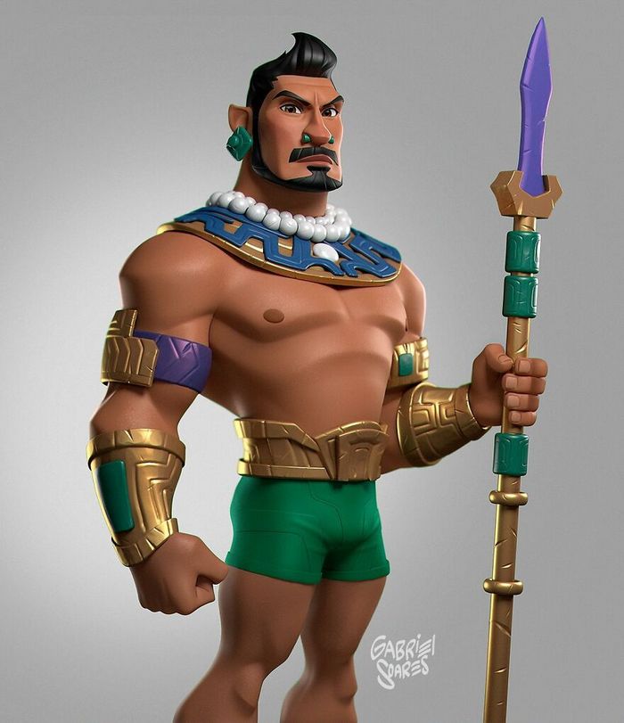 42 personagens e celebridades da cultura pop recriados em caricaturas 3D 31