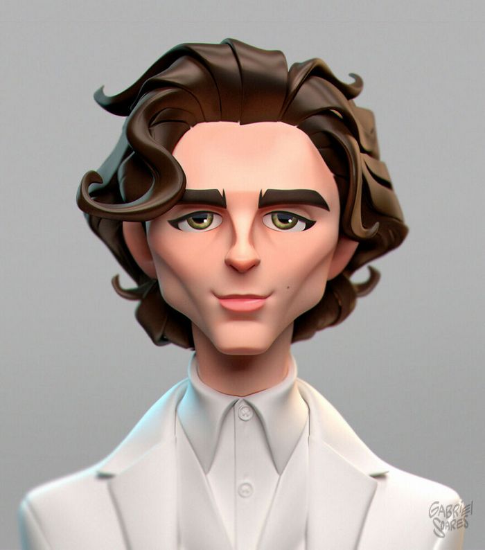 42 personagens e celebridades da cultura pop recriados em caricaturas 3D 33