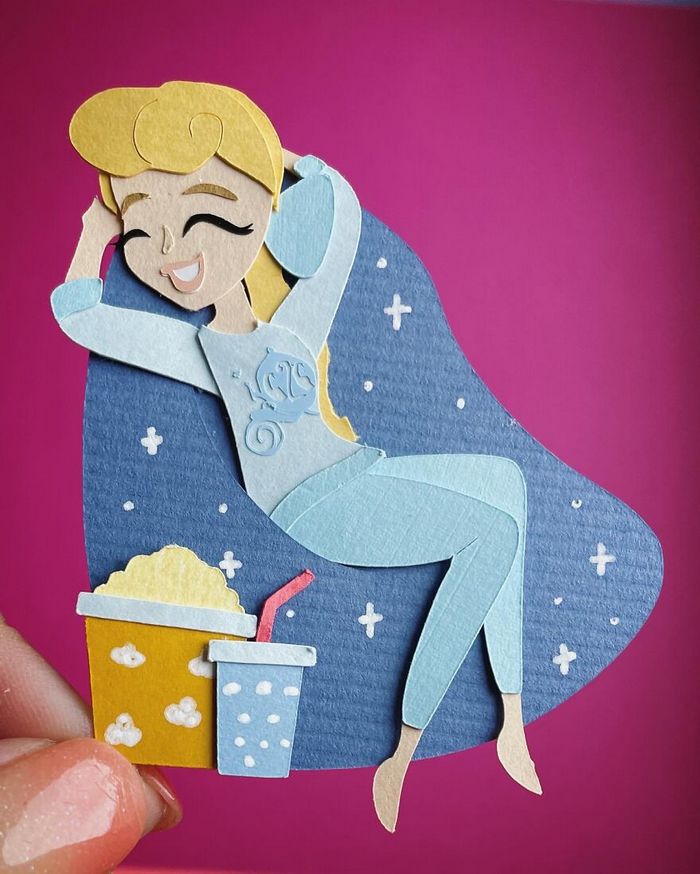 26 personagens populares para cada letra do alfabeto com arte em papel 3