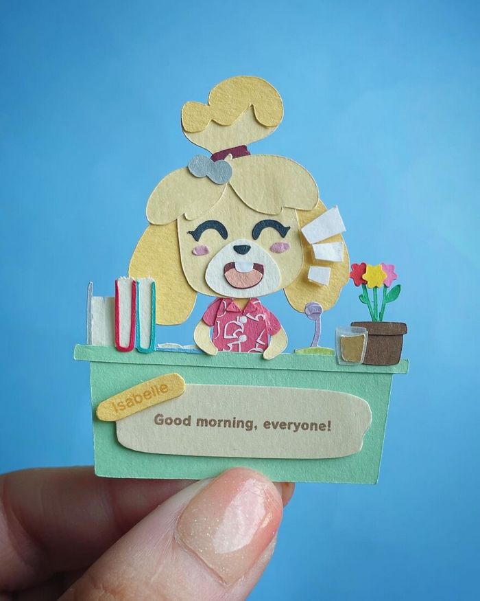 26 personagens populares para cada letra do alfabeto com arte em papel 9