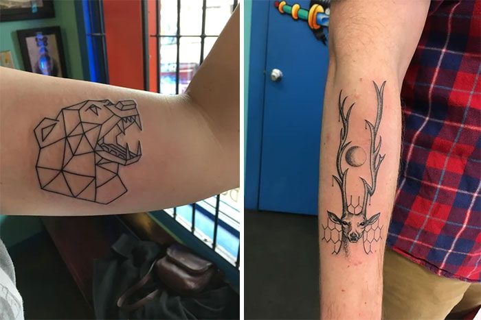 42 tatuagens de irmão e irmã que ficariam incompletas sem a outra 3