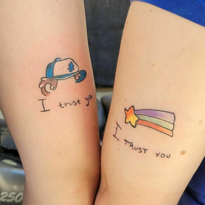42 tatuagens de irmão e irmã que ficariam incompletas sem a outra 22 42 tatuagens de irmão e irmã que ficariam incompletas sem a outra 22