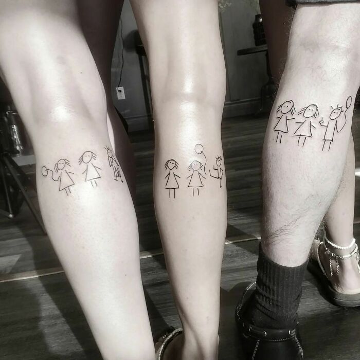 42 tatuagens de irmão e irmã que ficariam incompletas sem a outra 35