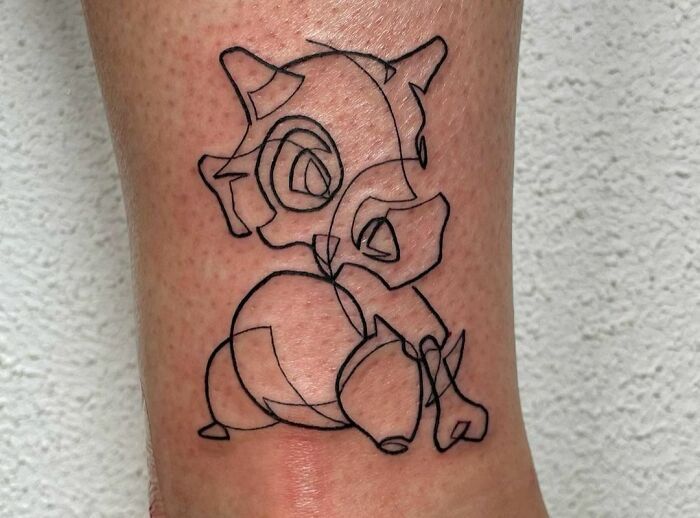 42 tatuagens de linha única que são pura perfeição 6