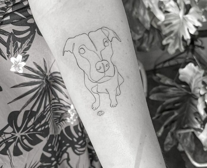 42 tatuagens de linha única que são pura perfeição 11