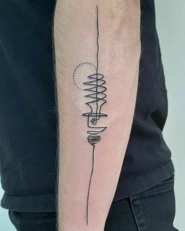42 tatuagens de linha única que são pura perfeição 25