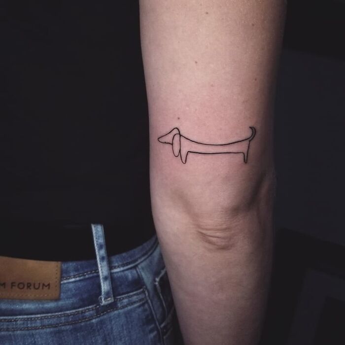42 tatuagens de linha única que são pura perfeição 26