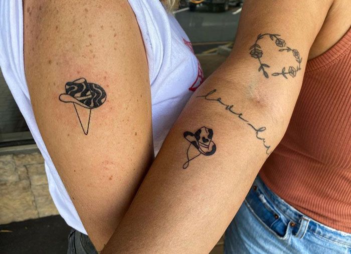 42 tatuagens de melhores amigos para comemorar a amizade entre você e seu melhor amigo 22