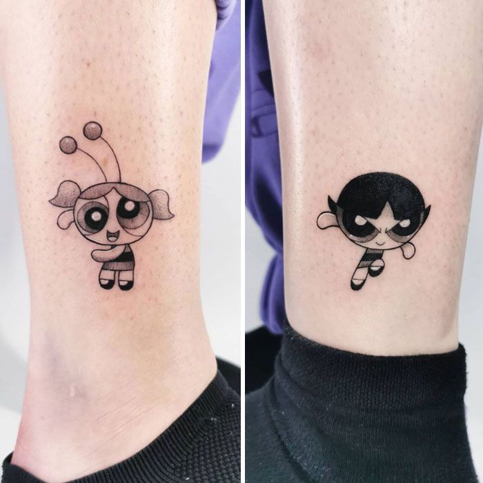 42 tatuagens de melhores amigos para comemorar a amizade entre você e seu melhor amigo 25