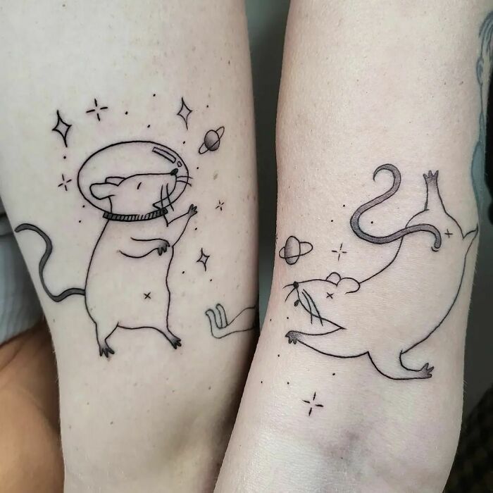 42 tatuagens de melhores amigos para comemorar a amizade entre você e seu melhor amigo 31