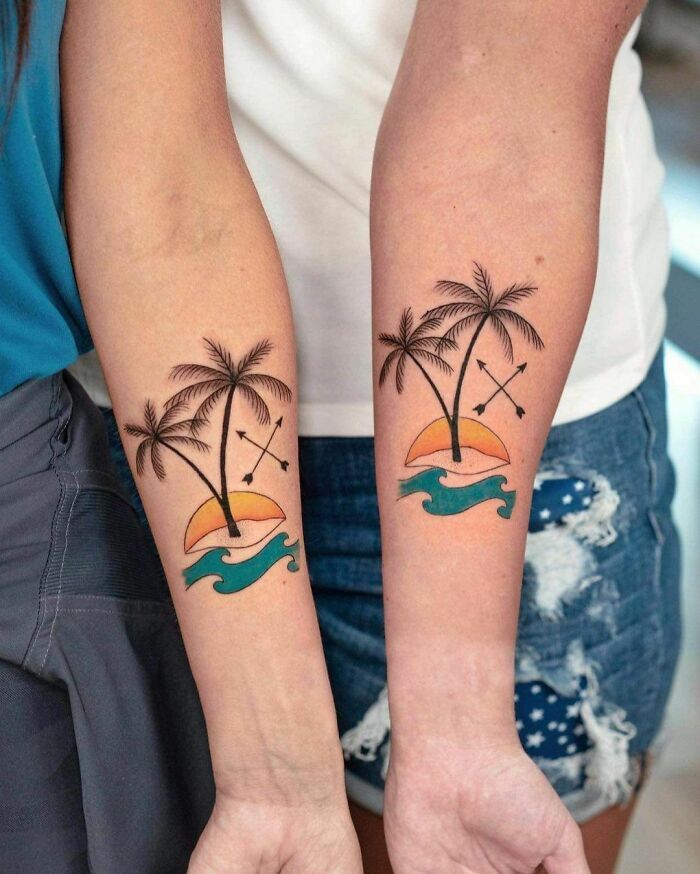 42 tatuagens de melhores amigos para comemorar a amizade entre você e seu melhor amigo 30