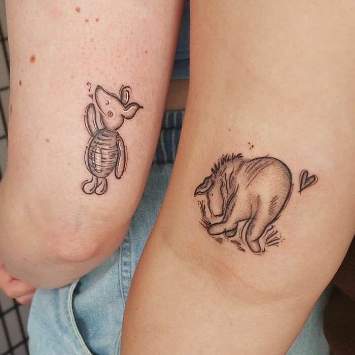 42 tatuagens de melhores amigos para comemorar a amizade entre você e seu melhor amigo 33