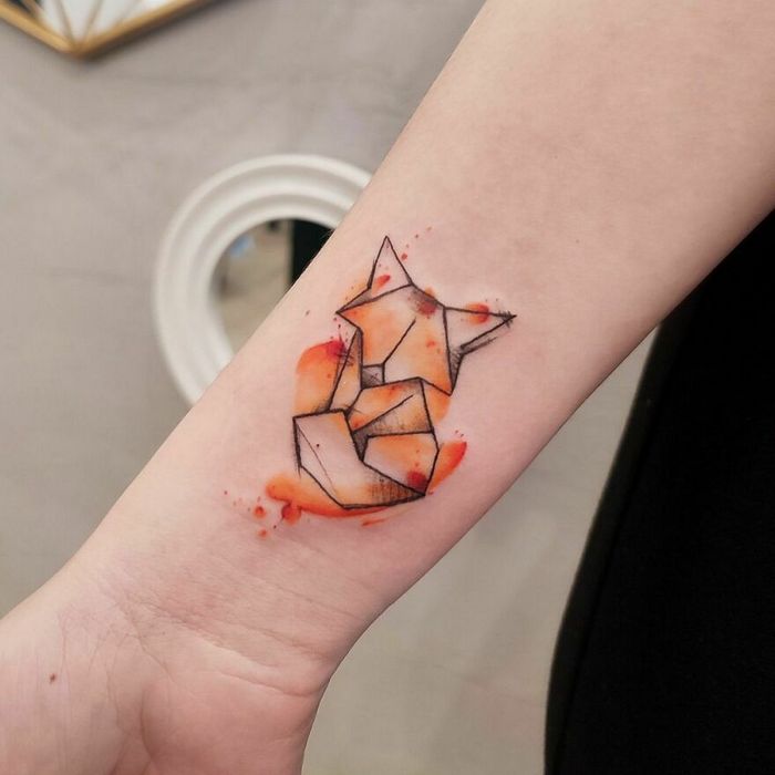 40 tatuagens em aquarela tão lindas que vai de inspirar 13