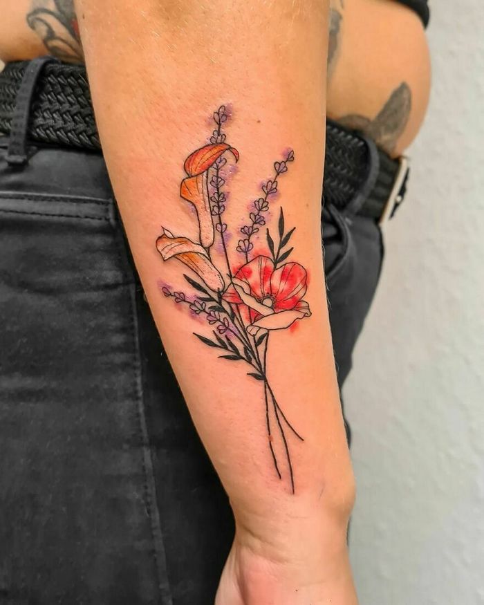 40 tatuagens em aquarela tão lindas que vai de inspirar 15