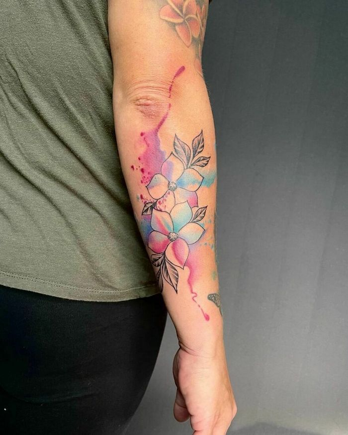 40 tatuagens em aquarela tão lindas que vai de inspirar 22