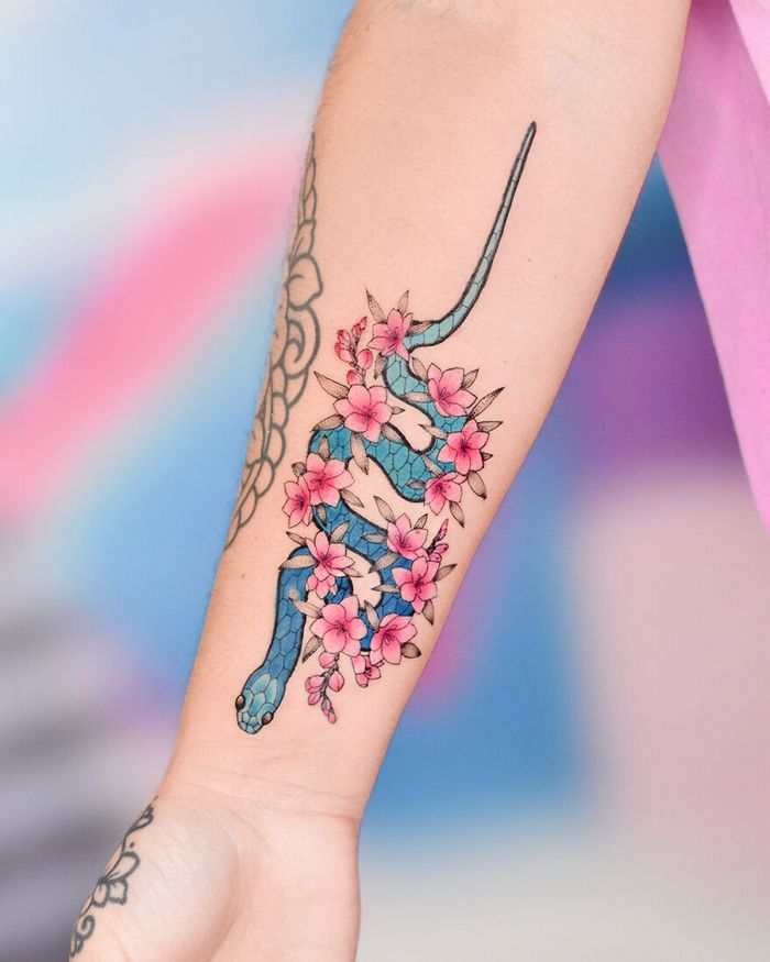 40 tatuagens em aquarela tão lindas que vai de inspirar 25