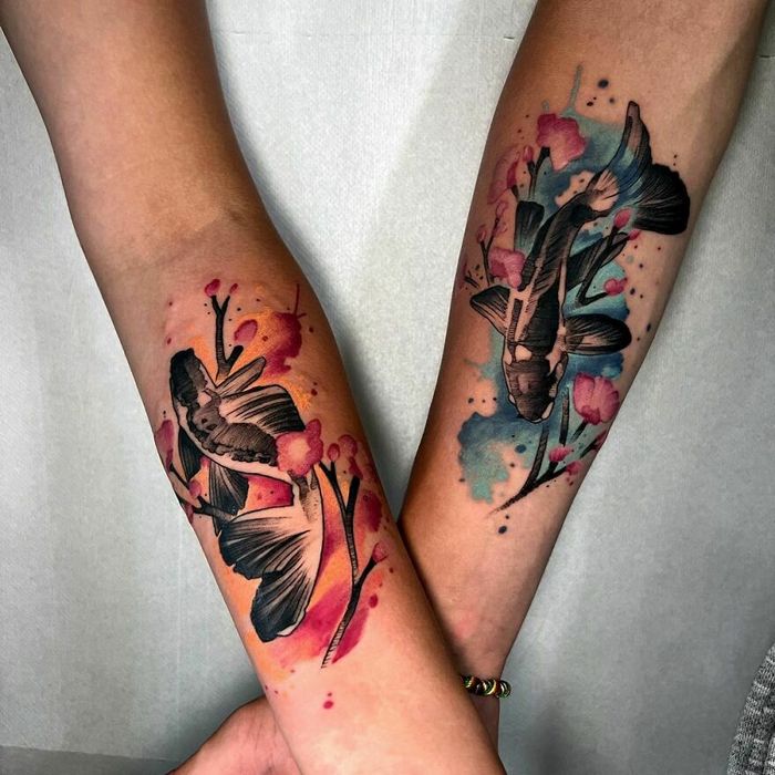 40 tatuagens em aquarela tão lindas que vai de inspirar 33