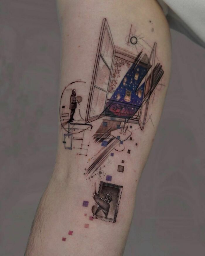 42 tatuagens geométricas que têm tudo a ver com formas e criatividade 28