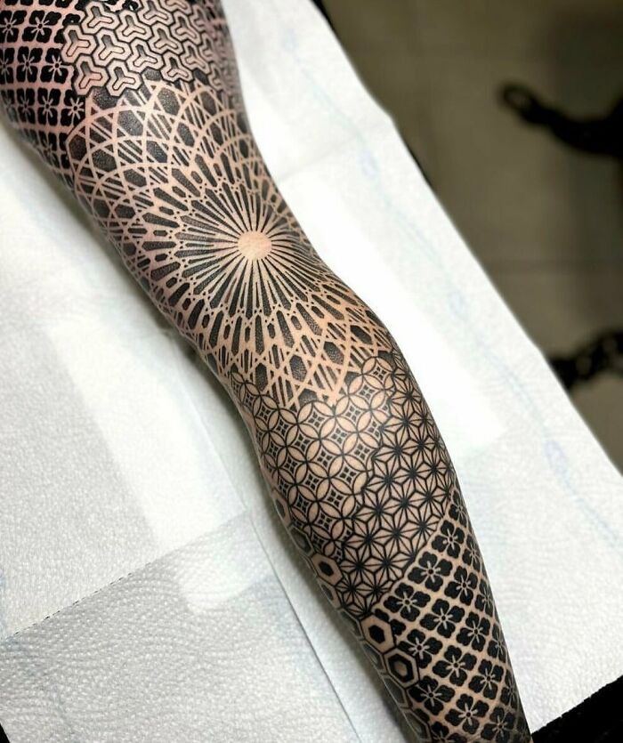 42 tatuagens geométricas que têm tudo a ver com formas e criatividade 32