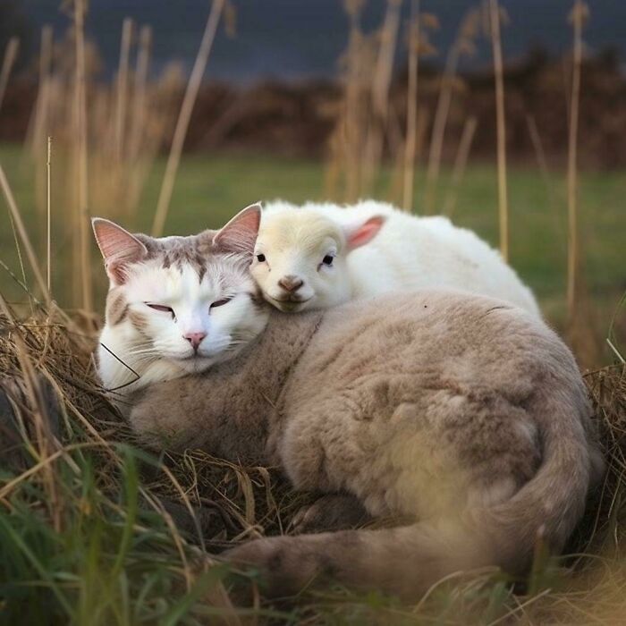 35 amizades animais inesperadas, mas lindas 23