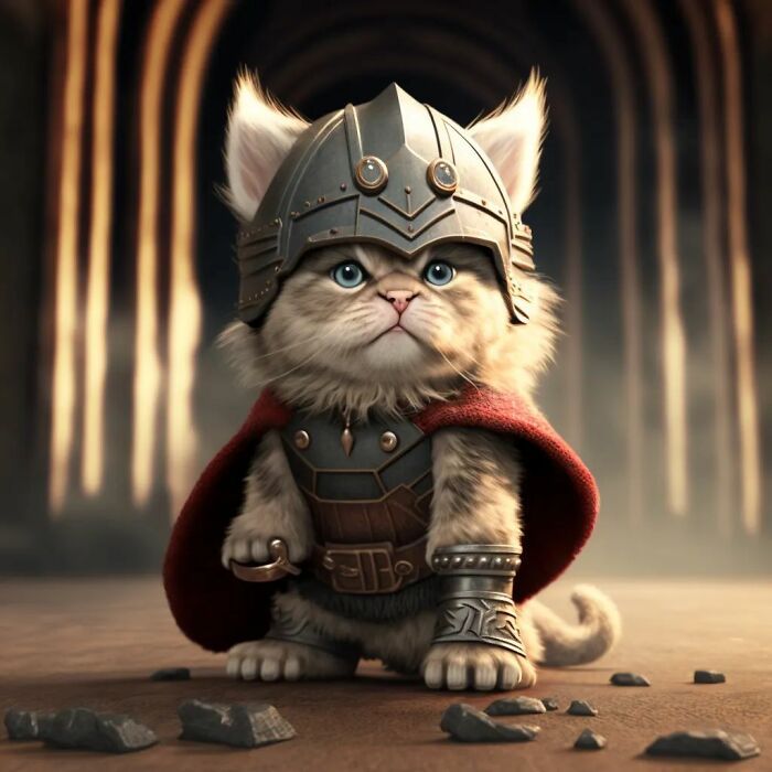 Artista reimaginou personagens famosos de desenhos animados e filmes como adoráveis gatinhos (40 fotos) 2 Artista reimaginou personagens famosos de desenhos animados e filmes como adoráveis gatinhos (40 fotos) 2