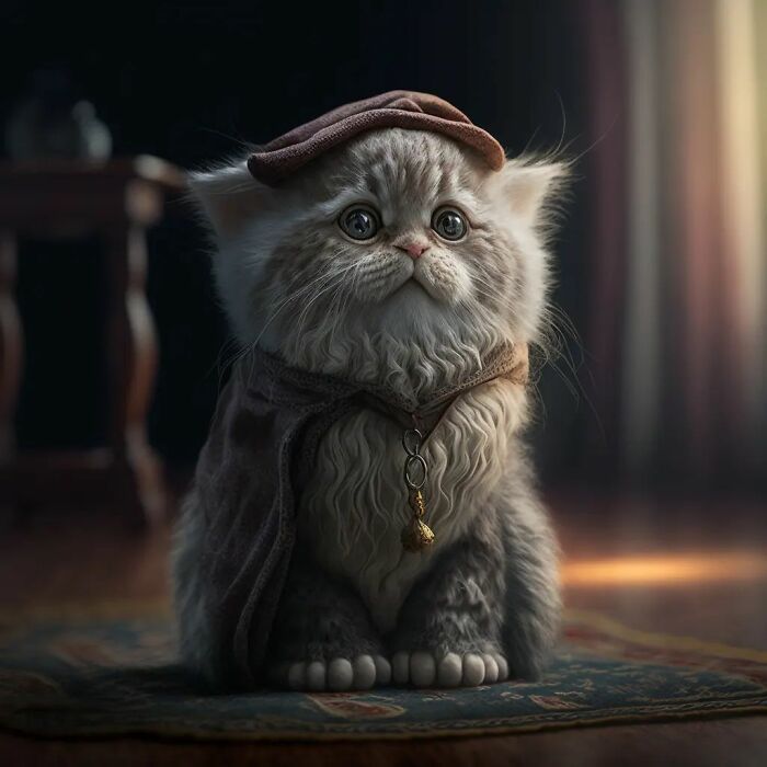 Artista reimaginou personagens famosos de desenhos animados e filmes como adoráveis ​​gatinhos (40 fotos) 5