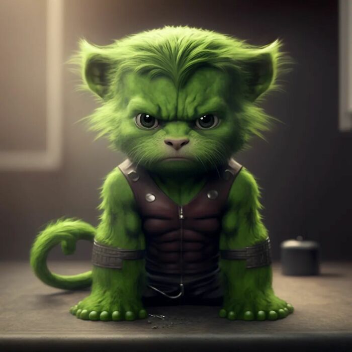 Artista reimaginou personagens famosos de desenhos animados e filmes como adoráveis gatinhos (40 fotos) 10 Artista reimaginou personagens famosos de desenhos animados e filmes como adoráveis gatinhos (40 fotos) 10