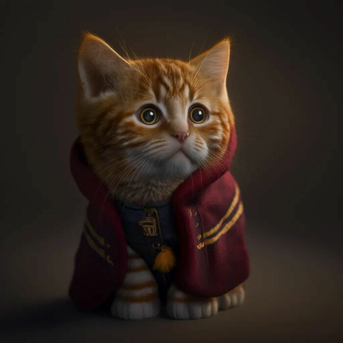 Artista reimaginou personagens famosos de desenhos animados e filmes como adoráveis ​​gatinhos (40 fotos) 14