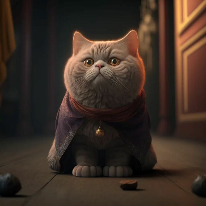 Artista reimaginou personagens famosos de desenhos animados e filmes como adoráveis gatinhos (40 fotos) 21 Artista reimaginou personagens famosos de desenhos animados e filmes como adoráveis gatinhos (40 fotos) 21