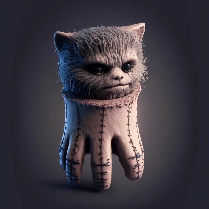 Artista reimaginou personagens famosos de desenhos animados e filmes como adoráveis gatinhos (40 fotos) 22 Artista reimaginou personagens famosos de desenhos animados e filmes como adoráveis gatinhos (40 fotos) 22