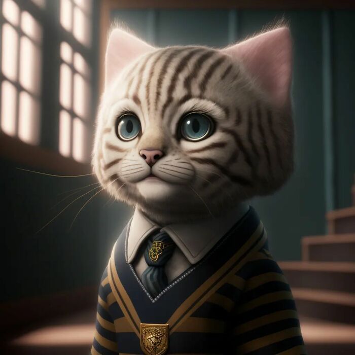 Artista reimaginou personagens famosos de desenhos animados e filmes como adoráveis gatinhos (40 fotos) 23 Artista reimaginou personagens famosos de desenhos animados e filmes como adoráveis gatinhos (40 fotos) 23