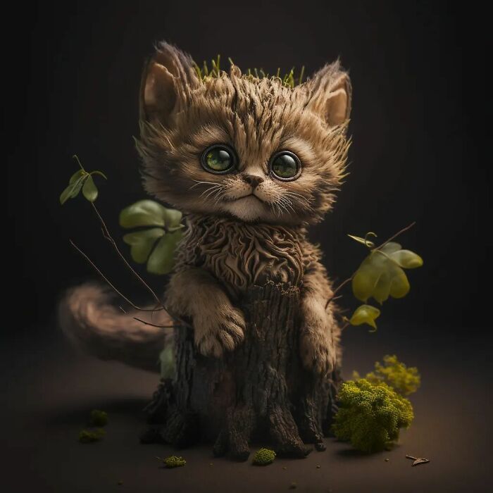 Artista reimaginou personagens famosos de desenhos animados e filmes como adoráveis gatinhos (40 fotos) 28 Artista reimaginou personagens famosos de desenhos animados e filmes como adoráveis gatinhos (40 fotos) 28