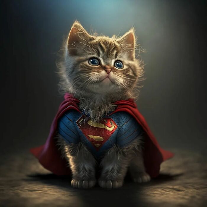 Artista reimaginou personagens famosos de desenhos animados e filmes como adoráveis gatinhos (40 fotos) 33 Artista reimaginou personagens famosos de desenhos animados e filmes como adoráveis gatinhos (40 fotos) 33