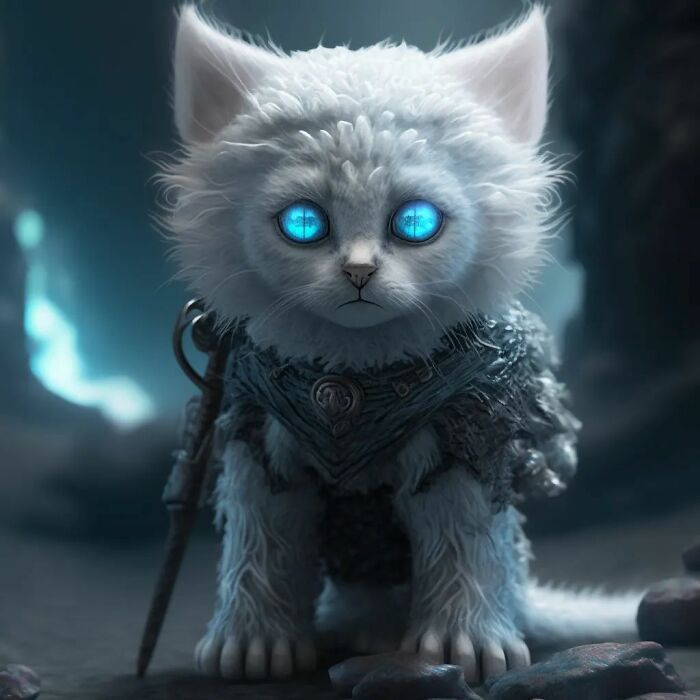 Artista reimaginou personagens famosos de desenhos animados e filmes como adoráveis gatinhos (40 fotos) 34 Artista reimaginou personagens famosos de desenhos animados e filmes como adoráveis gatinhos (40 fotos) 34