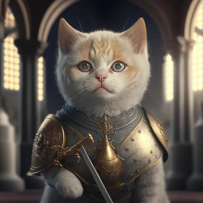 Artista reimaginou personagens famosos de desenhos animados e filmes como adoráveis gatinhos (40 fotos) 35 Artista reimaginou personagens famosos de desenhos animados e filmes como adoráveis gatinhos (40 fotos) 35