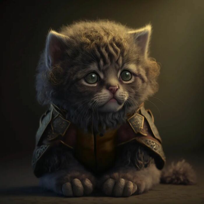Artista reimaginou personagens famosos de desenhos animados e filmes como adoráveis gatinhos (40 fotos) 36 Artista reimaginou personagens famosos de desenhos animados e filmes como adoráveis gatinhos (40 fotos) 36